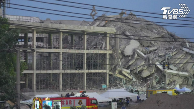 缅甸第二大城曼德勒（瓦城）大楼倒塌